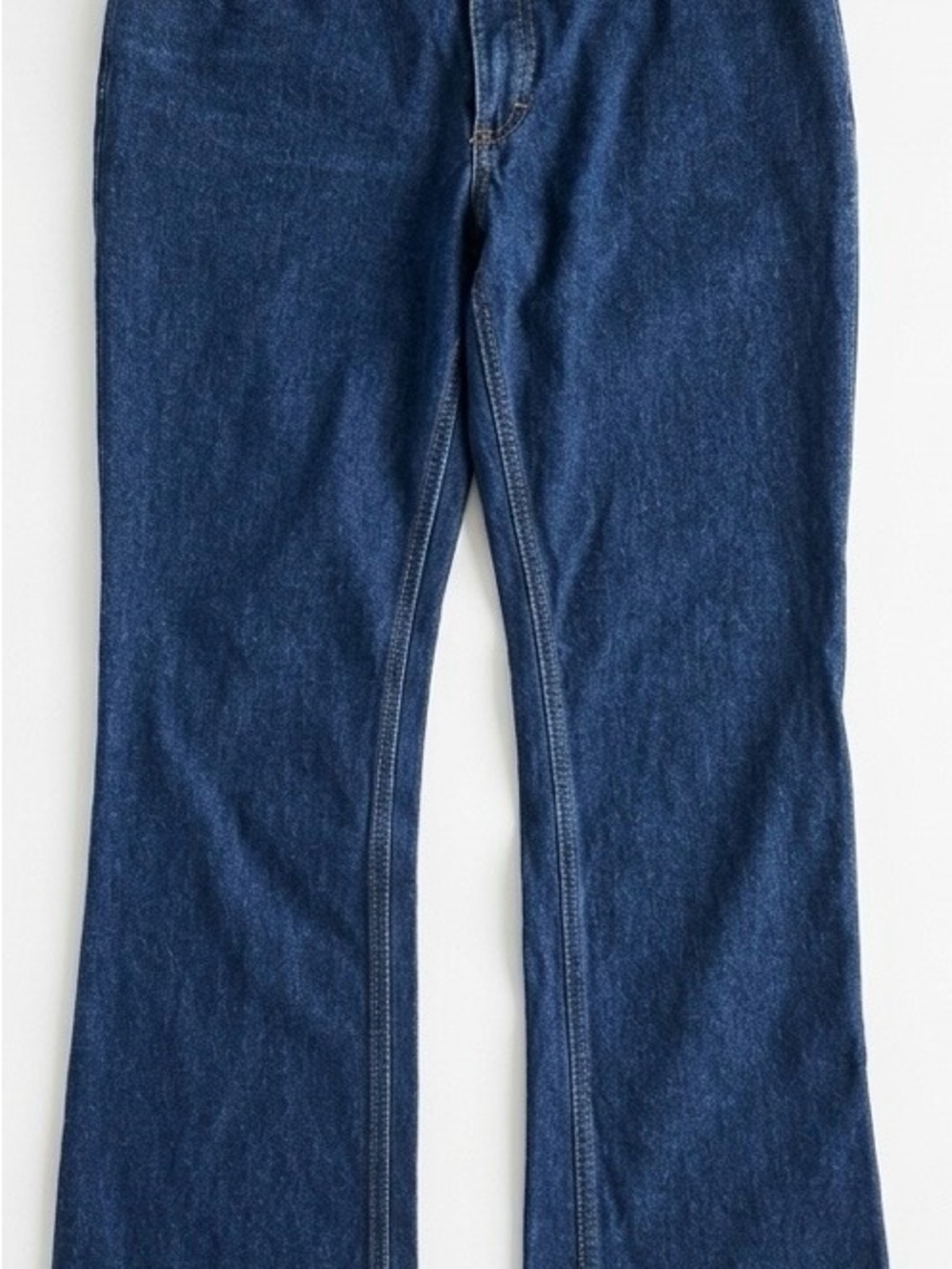 Vintage Jack Brand Y2K Blue Flare Wide Leg Skater Denim Jeans Mid Rise